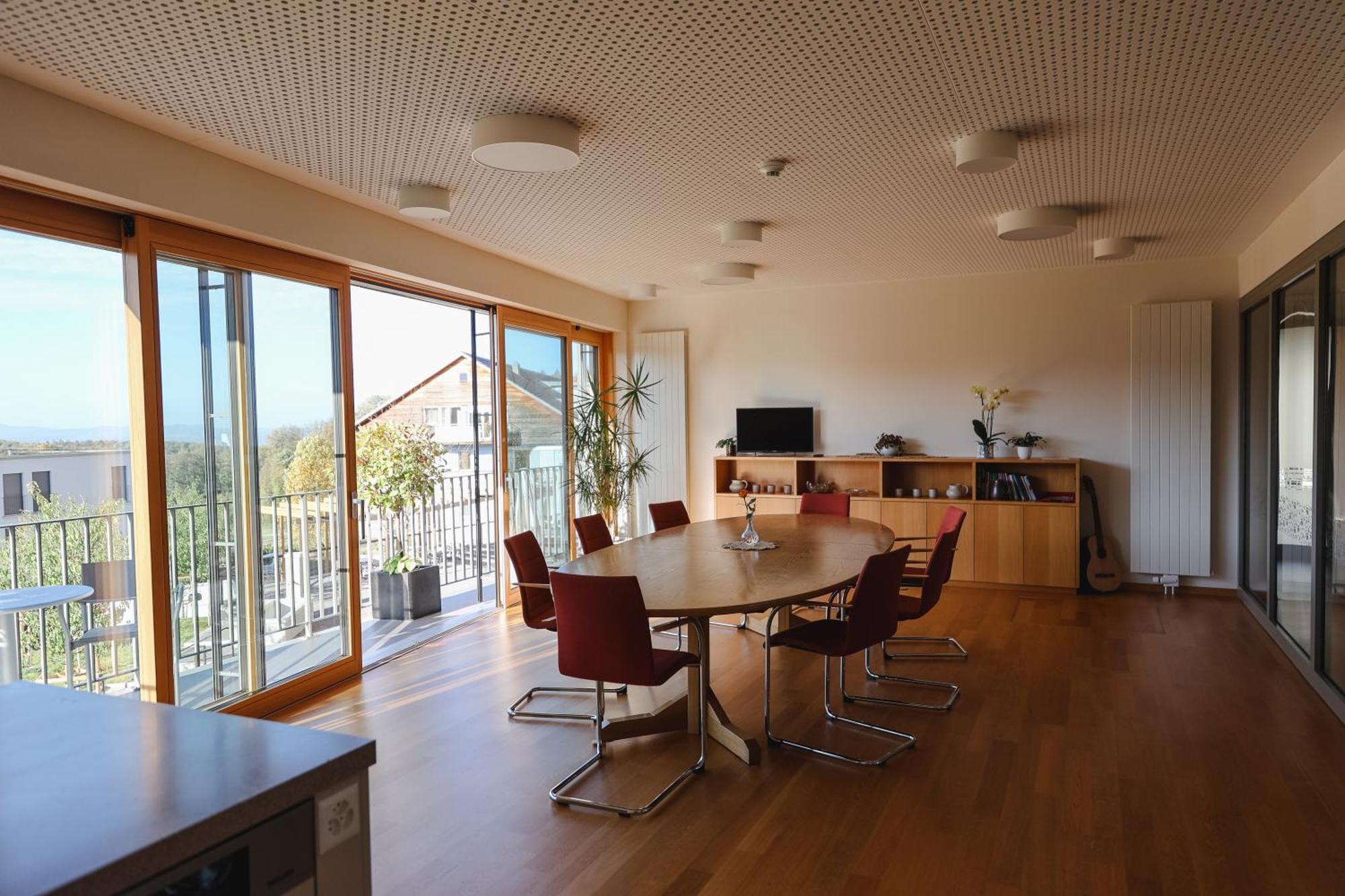Gaestehaus Wohnpark St. Chrischona Bettingen المظهر الخارجي الصورة